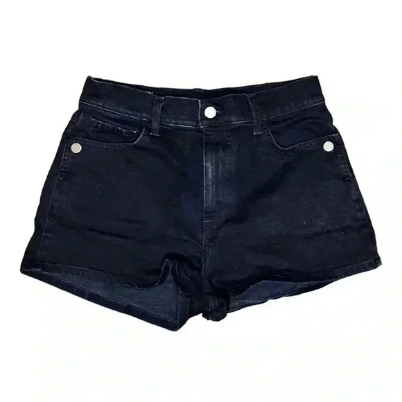 BLDWN Pants - BLDWN Black Denim Brie Short Size 29